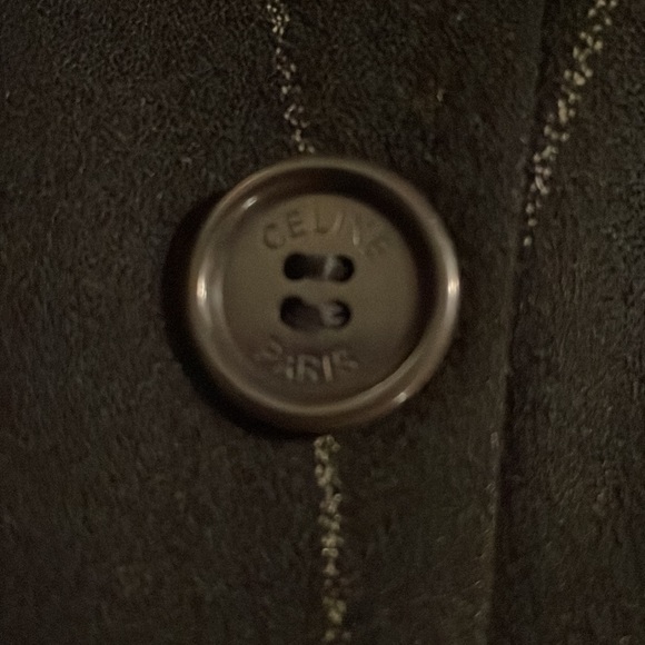 CELINE Paris Pinstripe Blazer - Picture 7 of 8